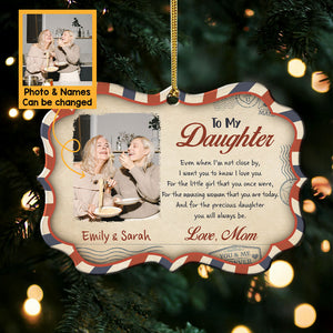 Personalized Christmas Ornaments Family - Letter To My Daughter/To My Son Christmas - Giftago - 1