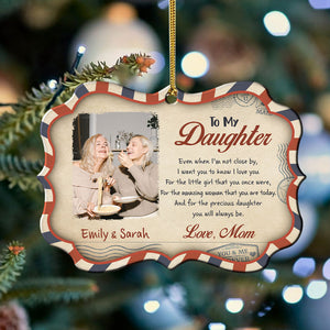 Personalized Christmas Ornaments Family - Letter To My Daughter/To My Son Christmas - Giftago - 2