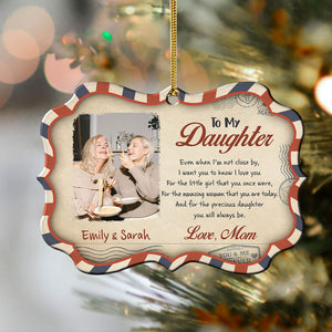 Personalized Christmas Ornaments Family - Letter To My Daughter/To My Son Christmas - Giftago - 4