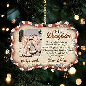 Personalized Christmas Ornaments Family - Letter To My Daughter/To My Son Christmas - Giftago - 3