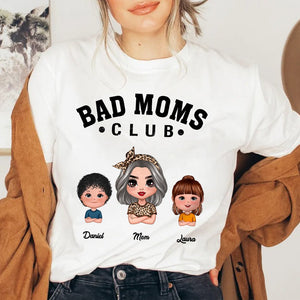 Bad Moms Club Doll Family - Personalized T-Shirt/ Hoodie - Best Gift For Mother - Giftago