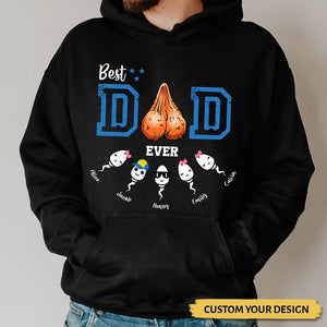 Best Dad Ever Sperm - Personalized T-Shirt/ Hoodie - Best Gift For Father - Giftago