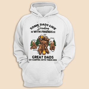 Camping Dad - Personalized T-Shirt/ Hoodie - Best Gift For Father - Giftago