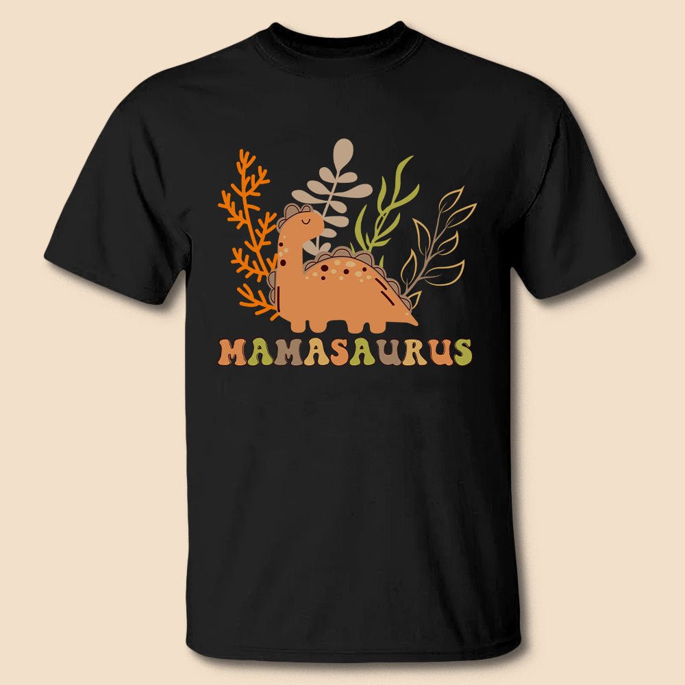 Cartoon Mamasaurus T-Shirt/ Hoodie - Best Gift For Mother, Grandma - Giftago