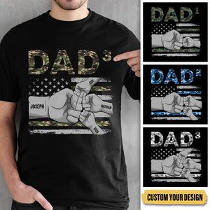 Dad of Numbers - Personalized T-Shirt/ Hoodie - Best Gift For Father - Giftago