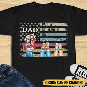 Dad Shoes - Personalized T-Shirt/ Hoodie - Best Gift For Father - Giftago
