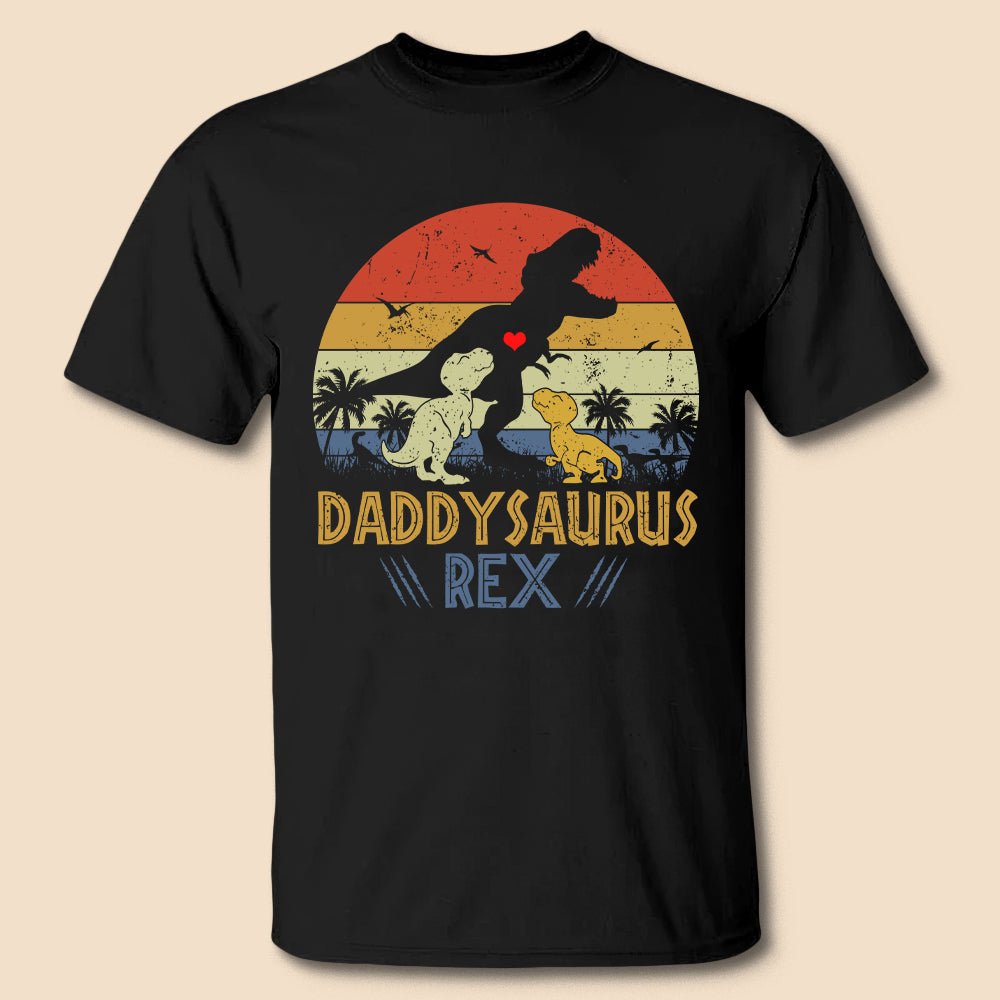 Daddysaurus Rex T-Shirt/ Hoodie - Best Gift For Father - Giftago