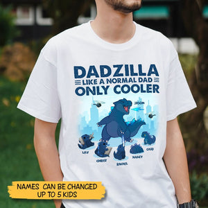 Dadzilla - Personalized T-Shirt/ Hoodie - Best Gift For Father - Giftago