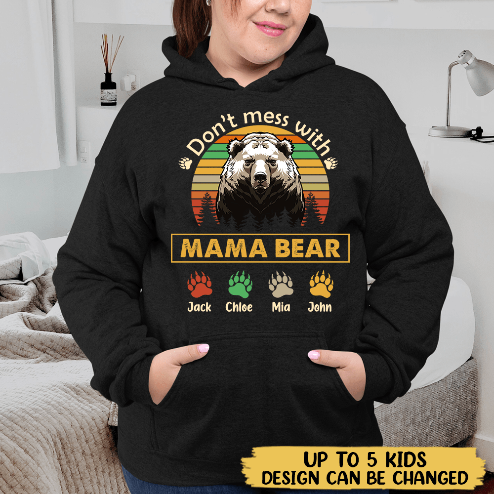 Mama bear zip up sales