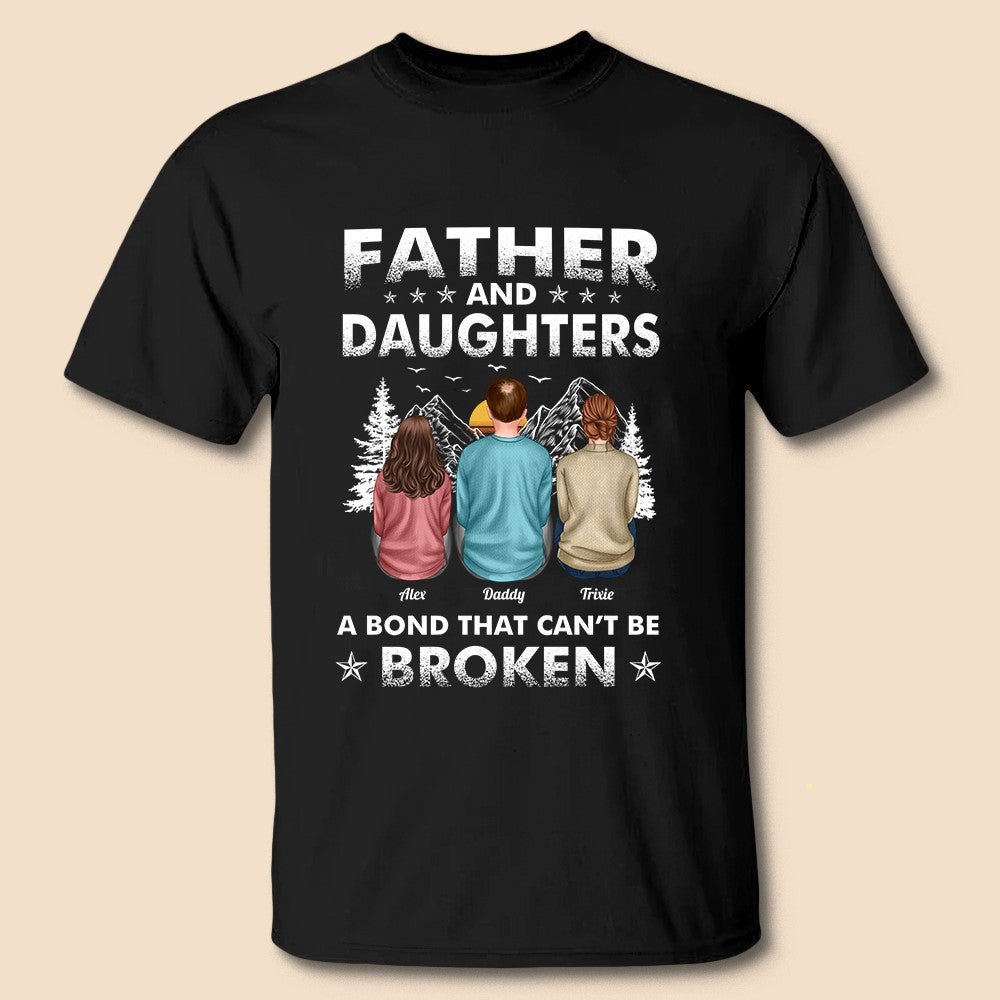 Father And Children - Personalized T-Shirt/ Hoodie - Best Gift For Father - Giftago