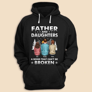Father And Children - Personalized T-Shirt/ Hoodie - Best Gift For Father - Giftago