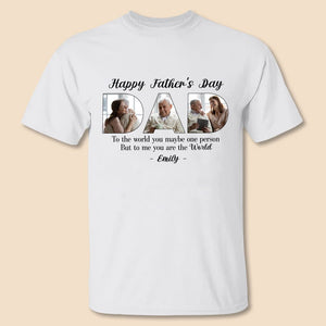 Happy Father's Day - Personalized T-Shirt/ Hoodie - Best Gift For Father, Grandpa - Giftago
