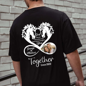 Horse Couple Together Since - Personalized Hoodie/T-Shirt - Best Gift For Couple - Giftago