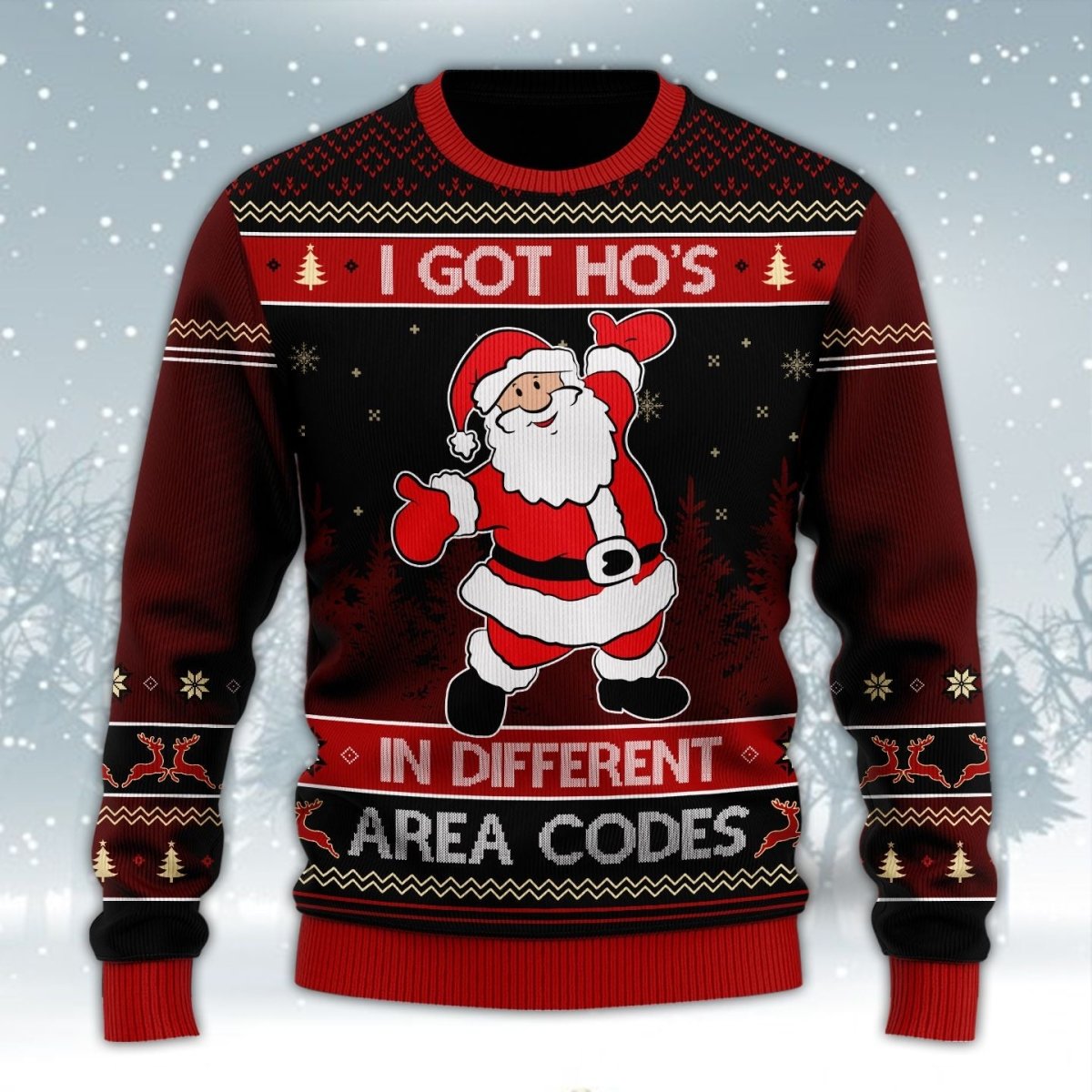 I Got Ho's In Different Area Codes Ugly Sweater - TG0921HN - Giftago