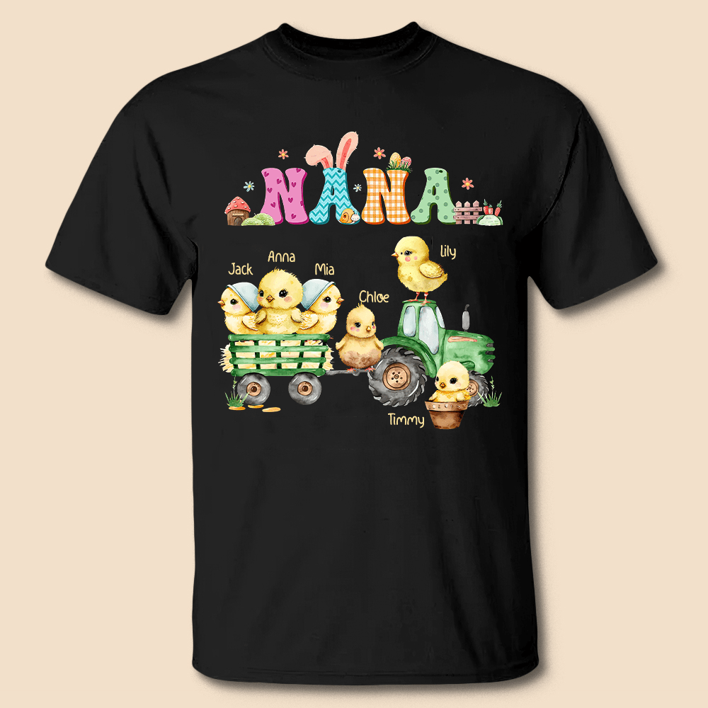 Mama/Grandma Chick - Personalized T-Shirt/ Hoodie - Best Gift For Grandma - Giftago