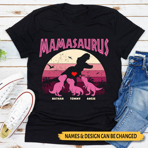 Mamasaurus - Personalized T-Shirt/ Hoodie - Best Gift For Mother - Giftago