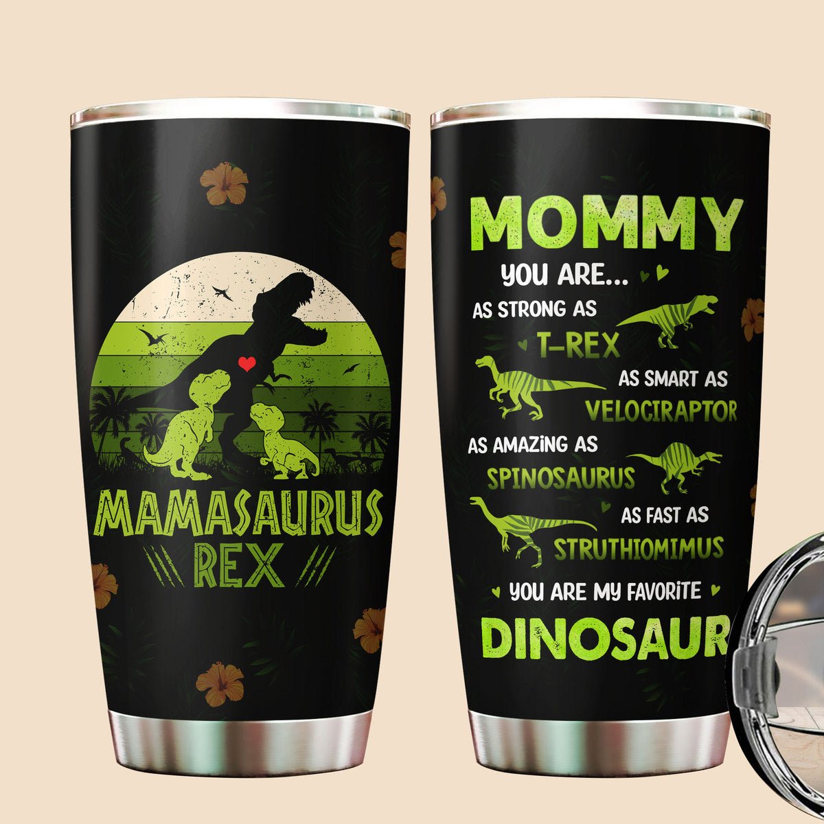 Mamasaurus Rex Tumbler - Best Gift For Mother - Giftago