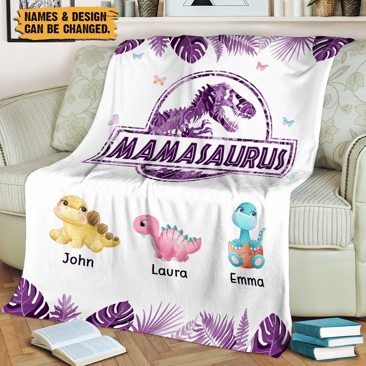 Customized Blanket: Best Mom Ever Design