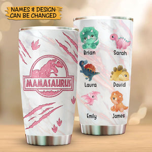 Mamasaurus (Version 5) - Personalized Tumbler - Best Gift For Mother - Giftago