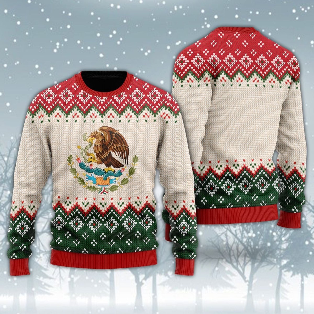 Mexican Christmas Ugly Sweater - TG0921HN - Giftago