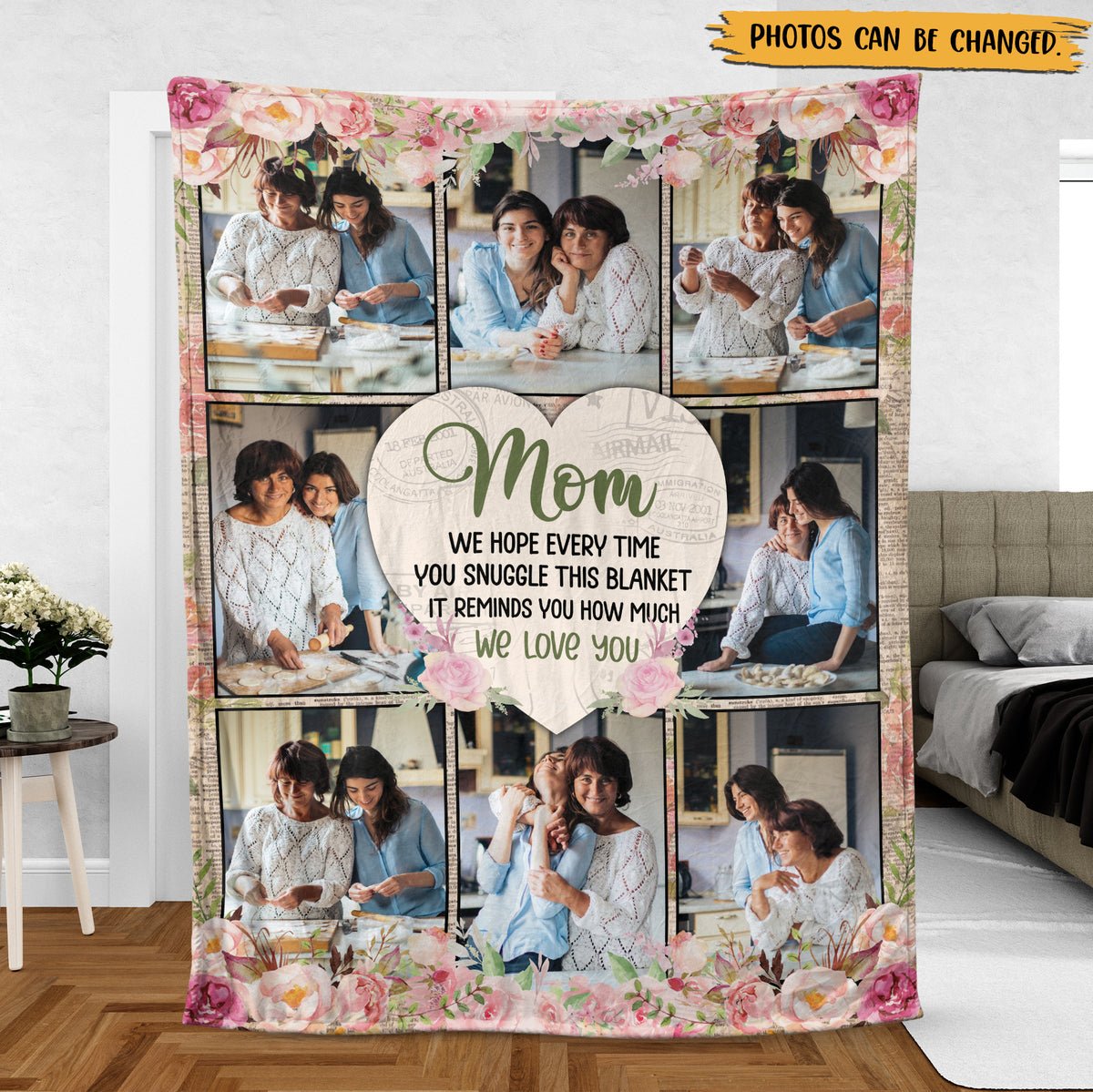 This Blanket Reminds You How Much We Love You - Personalized