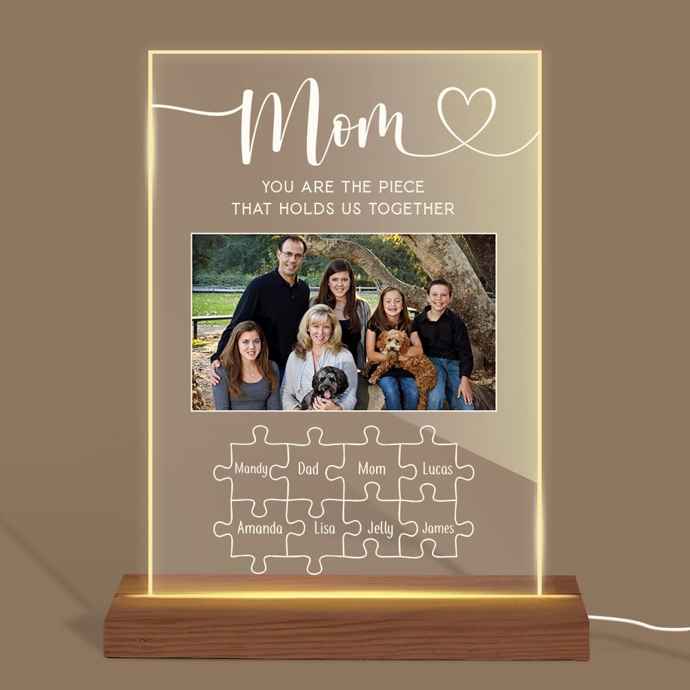 Led Engraved Night Lamp Mom's Gifts Gifts Mom Daughter Son - Temu