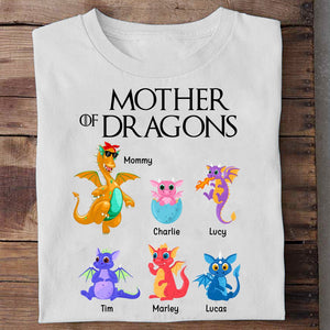 Mother of The Dragons - Personalized T-Shirt/ Hoodie - Best Gift For Mother - Giftago