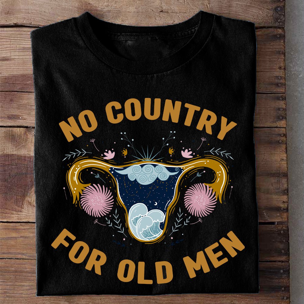 No Country For Old Men Flowers T-Shirt - TG0622QA - Giftago