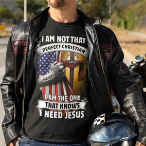 Personalize I Need Jesus Tshirt - CTN0622TA - Giftago