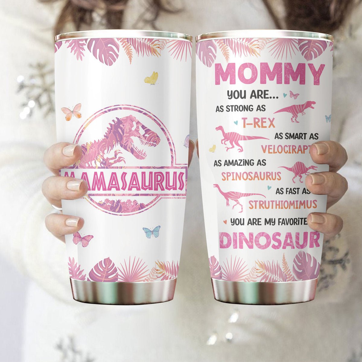 Mamasaurus Tumbler Cup, Nanasaurus Grandma Gift, Mothers Day Gift, Mom  Gift, Personalized Mom Cup Kids Names, Dinosaur Gigisaurus Gigi Gift 