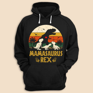 Retro Sun Mamasaurus Rex T-Shirt/ Hoodie - Best Gift For Mother, Grandma - Giftago