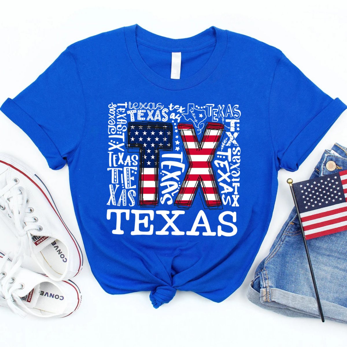 Texas TX America T-Shirt - TG0622HN - Giftago