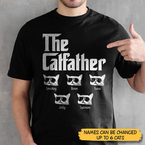 The Catfather - Personalized T-Shirt/ Hoodie - Best Gift For Father - Giftago