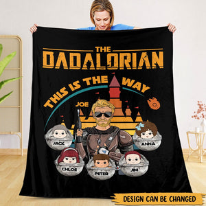The Dadalorian - Personalized Blanket - Best Gift For Father - Giftago
