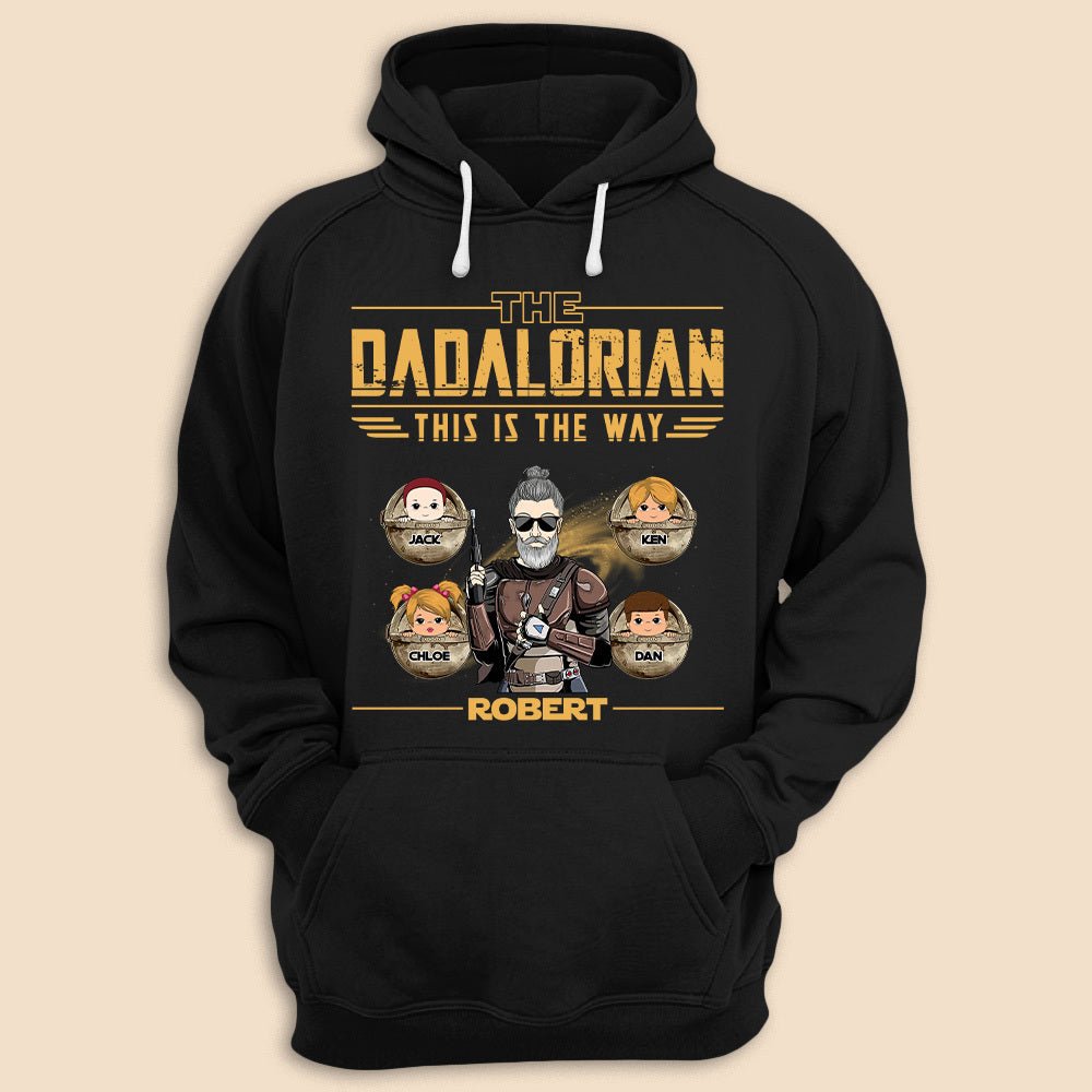 The Dadalorian (Version 2) - Personalized T-Shirt/ Hoodie - Best Gift For Father - Giftago