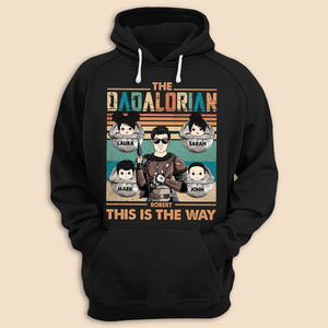 The Dadalorian (Version 3) - Personalized T-Shirt/ Hoodie - Best Gift For Father - Giftago