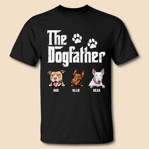 The Dog Father - Personalized  T-Shirt/Hoodie - Best Gift for Dad - Giftago