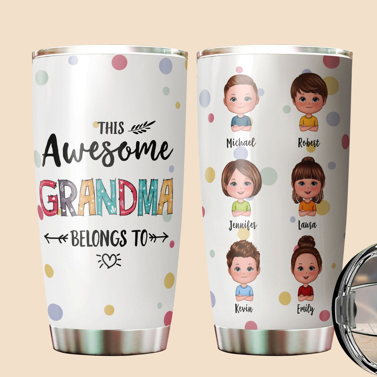 Personalized Tumbler For Grandpa From Grandkids Reel Cool Pawpaw