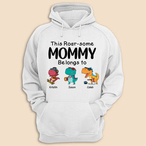 This Roar-some Mommy Belongs To - Personalized T-Shirt/ Hoodie - Best Gift For Mother - Giftago