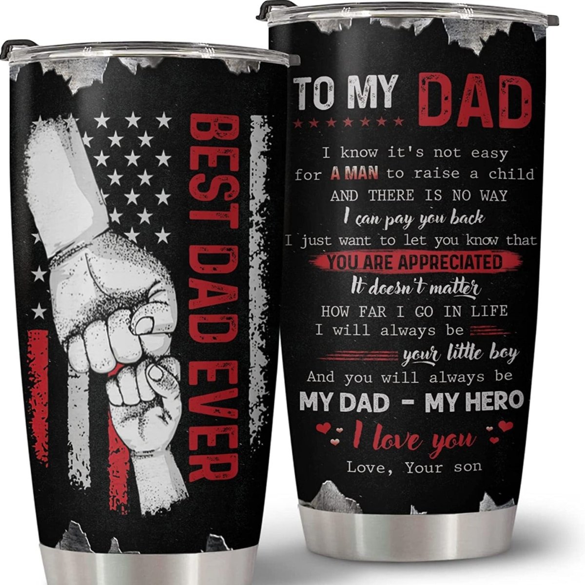 To My Dad Tumbler - Best Gift For Father - Giftago