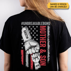 Personalized T-Shirt/ Hoodie - Unbreakablebond - Father, Mother & Son, Daughter
