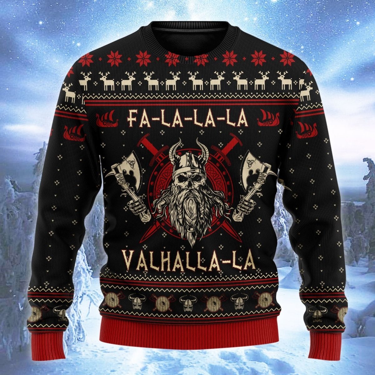 Viking Fa La La Christmas Ugly Sweater - TG0921HN - Giftago
