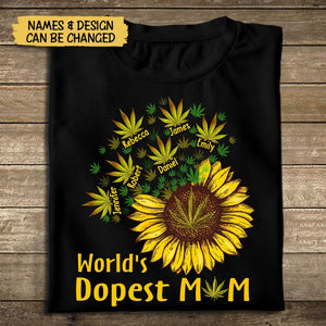 World's Dopest Mom - Personalized T-Shirt/ Hoodie - Best Gift For Mother - Giftago