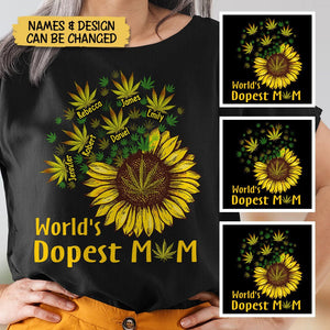 World's Dopest Mom - Personalized T-Shirt/ Hoodie - Best Gift For Mother - Giftago