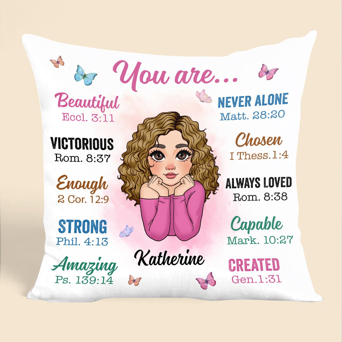 You Are - Personalized Pillow - Best Gift For Mom, Daughter, Granddaughter - Giftago